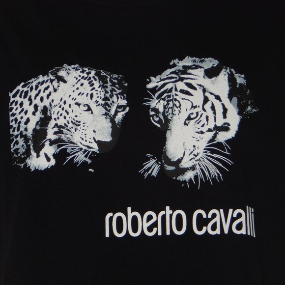 ROBERTO CAVALLI SIGNATURE WILD ANIMALS GRAPHIC TEE - Picture 3 of 4